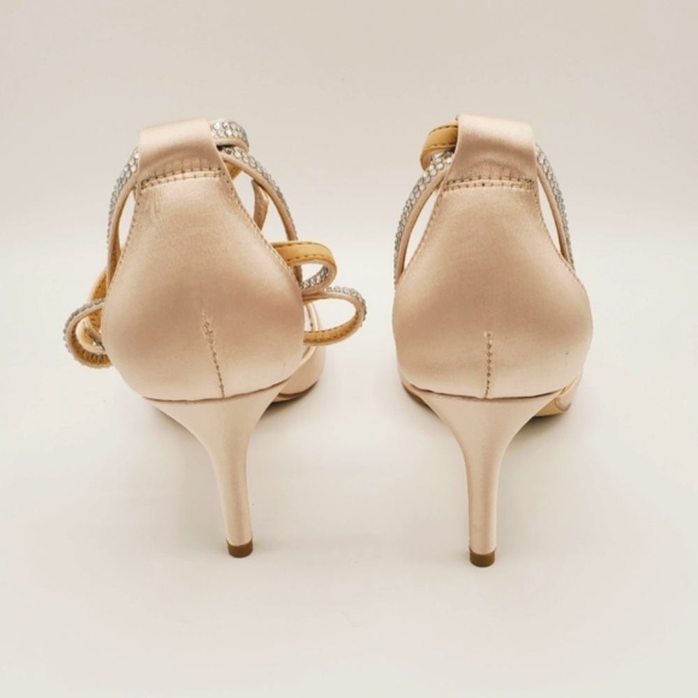 Badgley Mischka Jewel Sabrina heels NWOB - Picture 5 of 11